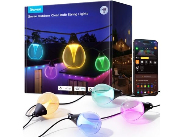 Govee Outdoor Clear Bulb String Lights