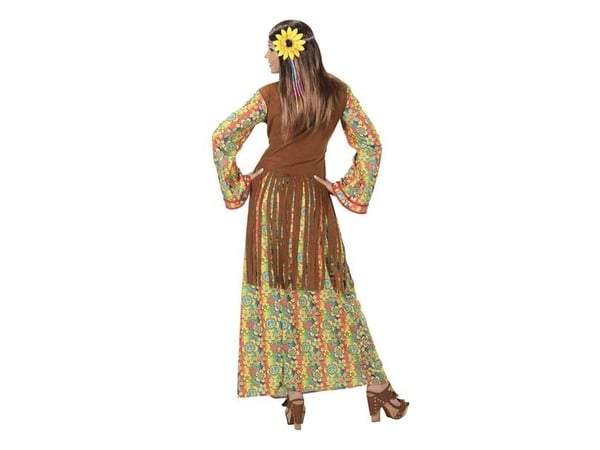 Hippie Woman-maskeradkläder 60/70-tal