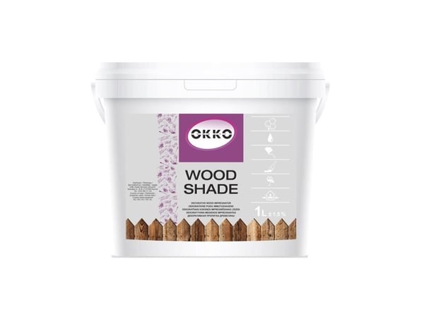 Good Mood träimpregnering WOOD SHADE WALNUT 1L OKKO