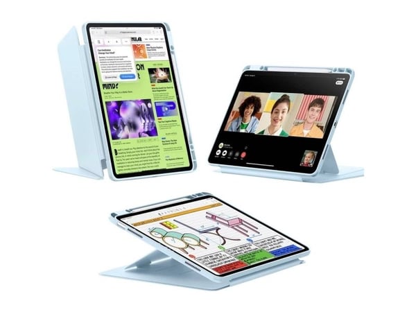 ESR 1B21500203 nettbrett-deksel Apple iPad Air 13 (M2, 2024)/(M3, 2025)/(M4, 2026) 33 cm (13) bakdeksel himmelblå