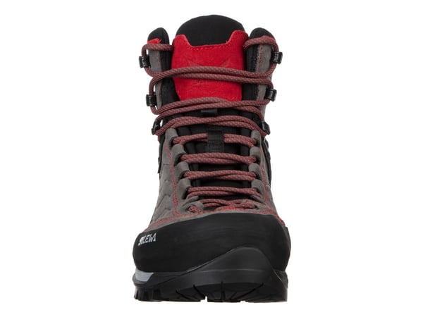 Salewa MTN Trainer Mid GTX, Hankjønn, Voksen, Kull, Grå, Rød, Utestøvler, Turgåing, Turgåing, Charcoal/Papavero