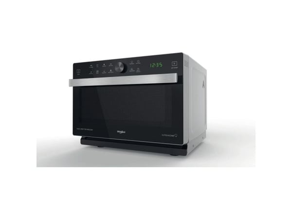 Whirlpool MWSC 833 SB, Benkeplate, Kombinasjon mikrobølge, 33 l, 900 W, Innebygd skjerm, LED