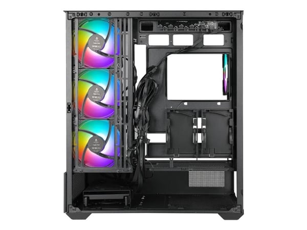 AZZA Tiara - - sidepanel med vindu (herdet glass) - ingen strømforsyning - USB/Audio/Mic