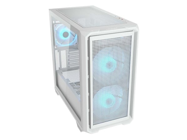 COUGAR MX600 MINI RGB, Mini Tower, PC, Valkoinen, mikro ATX, Mini-ITX, Pelaaminen, Multi