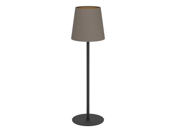 EGLO 901129, Cappuccino, Gull, Stoff, Stål, Café au lait, Korridor, Bord, Hjemme kontor, Sykehusrom, Hotell, Kontor, Svart, IP20, II