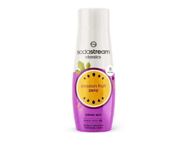 SodaStream 1024243490, Karbonatiserende sirup, Grønn, Lilla, Hvit, Gult, Pasjonsfrukt, 440 ml, 9 l, 1 stykker