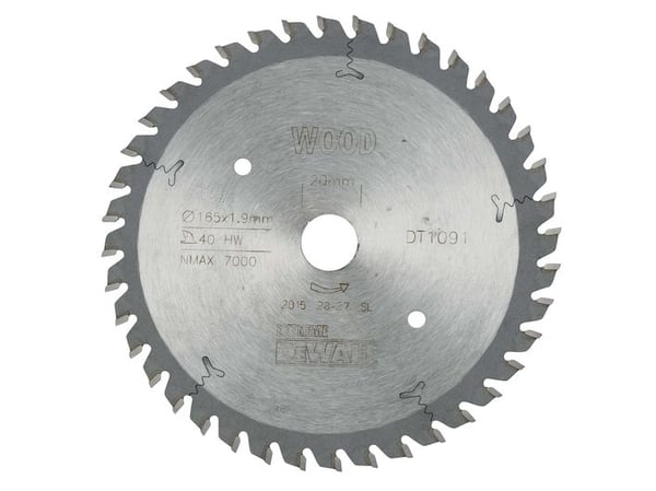DeWALT DT1091-QZ, Muotoiltu timanttilaikan terä, Kuivaleikkuu, Laminaatti, Puu, 2 cm, 16,5 cm, 1,9 mm