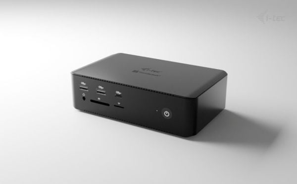 i-Tec - Dokkingstasjon - USB-C / USB4 / Thunderbolt 3 / Thunderbolt 4 / Thunderbolt 5 - 2 x HDMI, 2 x Thunderbolt 5 - 1GbE, 2.5GbE - 160 watt - Europa