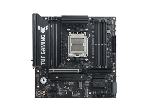 ASUS TUF GAMING B850M-E WIFI - Hovedkort - micro ATX - Socket AM5 - AMD B850 Chipset - USB-C 3.2 Gen2, USB-C 3.2 Gen 1, USB 3.2 Gen 2, USB 3.2 Gen ...