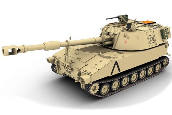 Modellsett M109 A2 1:72
