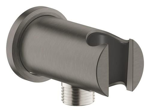 Grohe Rainshower Dækvinkel - m. holder, Børstet Hard Graphite