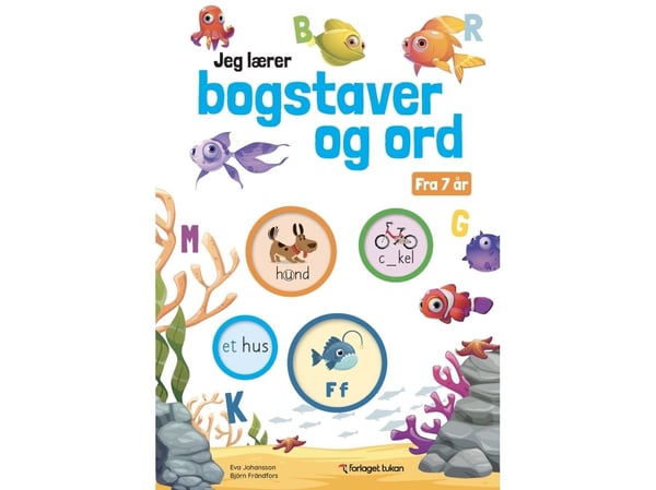 Jeg lærer bokstaver og ord | Eva Johansson & Björn Frändfors | Språk: Dansk