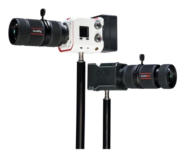 SmallRig 4939, Eksternt tallys, Sort, RCmini Mount COB LED Video Lights, 6 stykker, 161 mm, 108 mm