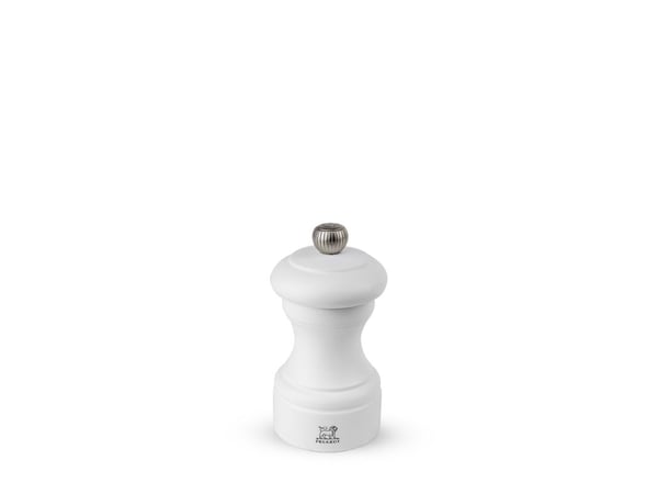 Peugeot Bistro, Pepperkvern, Hvit, Bøketre, 100 mm, Frankrike
