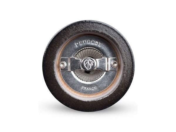 Peugeot Fidji, Saltkvern, Sort, Rustfritt stål, Bøketre, Rustfritt stål, 150 mm, Frankrike