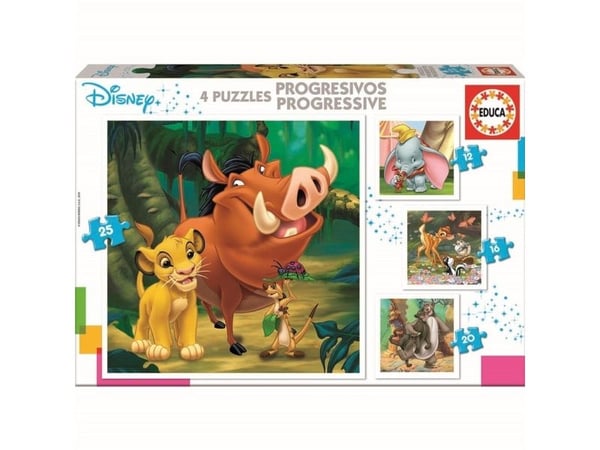 Educa 12-16-20-25 Disney Animals Educa 12-16-20-25 Disney Animals