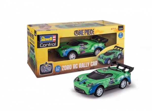 Revell Carrera Revell fjernstyrt bil i ett stykke Zoro fjernstyrt rallybil