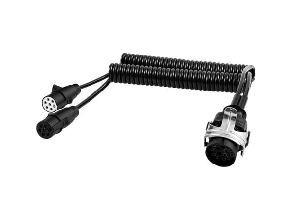 SecoRüt ECO771-136 tilkoblingsledning [tilkoblingskontakt 15-polet - tilkoblingskontakt 7-polet type N, tilkoblingskontakt 7-polet type S]