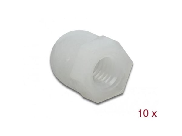 Delock - Beskyttelseshette - 1.19 cm - naturlig (en pakke 10)