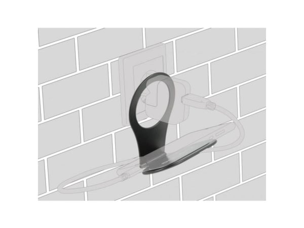 Delock Charging Holder - Holder for mobiltelefon - svart