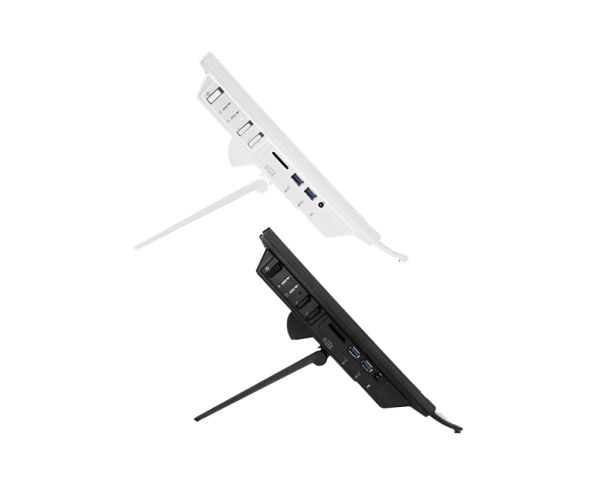 MSI PRO AP162T ADL-018XDE - Alt-i-ett - N100 / inntil 3.4 GHz - SSD 128 GB - NVMe - Gigabit Ethernet - monitor: LED berøringsskjerm - svart