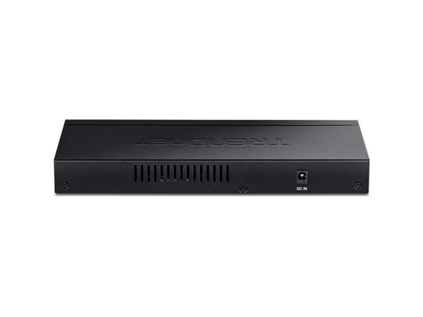 TRENDnet TPE-BG380 - Version v1.0R - switch - ikke-styrt - 8 x Gigabit Ethernet - veggmonterbar - PoE++ (230 W) - TAA-samsvar