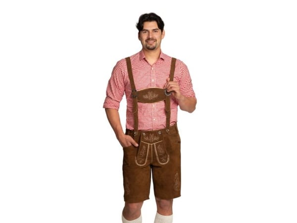 Brune lederhosen Flachau, kort