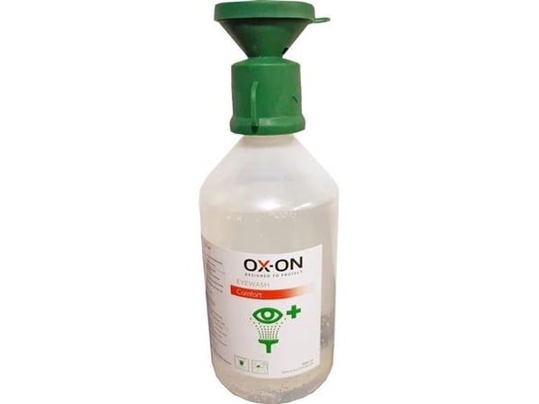 Silmänhuuhtelu 500 ml. silmäkupilla