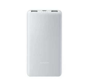 Xiaomi - Strømbank - 10000 mAh - 37 Wh - 22.5 watt - 3 A - Fast Charge - 2 utgangskontakter (USB-C, USB)