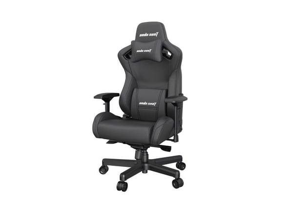 Anda Seat Kaiser 2, Universal gaming-stol, 200 kg, Polstret Sete, Polstret Rygg, Universell, Aluminium