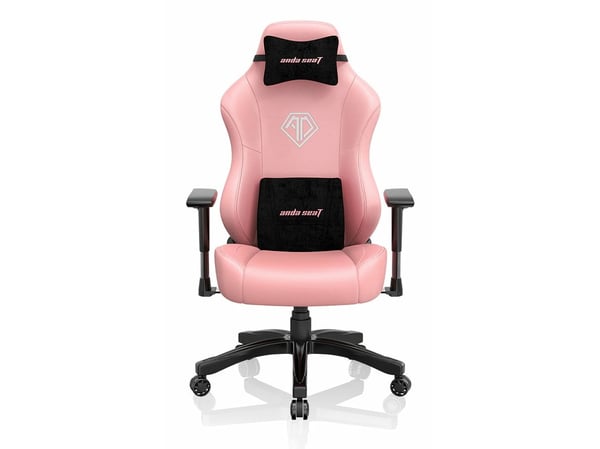 Anda Seat Phantom 3, PC-gamingstol, 100 kg, Polstret sete, Polstret ryggstøtte, 185 cm, Sort