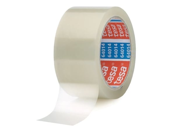 Tesa 64014 - Pakkausteippi - 50 mm x 66 m - polypropeeni - kirkas