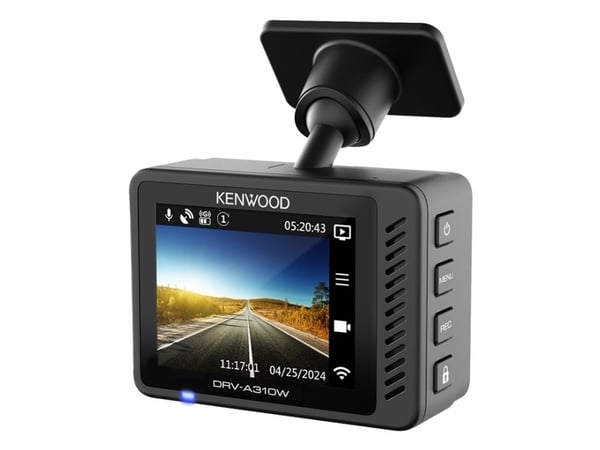 Kenwood DRV-A310W, Full HD, 1920 x 1080 piksler, 136°, CMOS, 2 MP, 1/2.9"