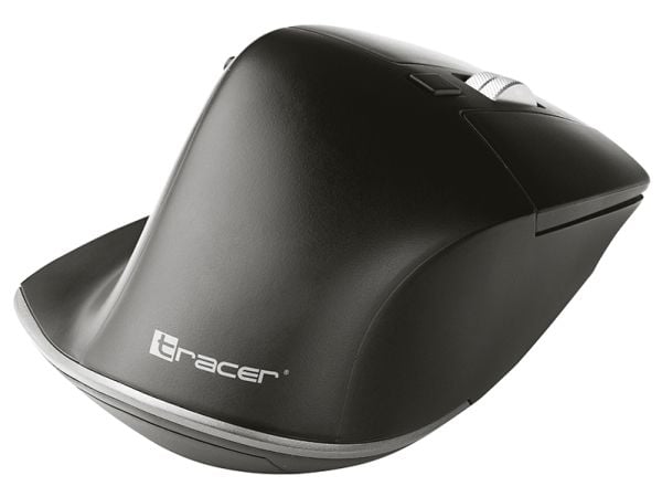 Tracer Slick, Oikeakätinen, Optinen, Langaton RF, 2400 DPI, musta
