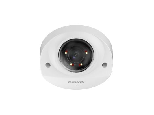 Dahua Technology WizSense IPC-HDBW2449F-AS-IL-0280B, IP-sikkerhetskamera, Utendørs, Koblet med ledninger (ikke trådløs), Tak/vegg/stang, Hvit, Kuppel