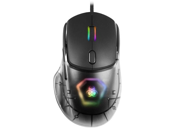 Tracer GameZone NEON - Mus - ergonomisk - RGB - høyrehendt - optisk - 7 knapper - kablet - USB