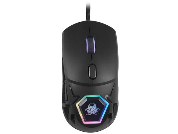 Tracer GameZone NEON - Mus - ergonomisk - RGB - høyrehendt - optisk - 7 knapper - kablet - USB