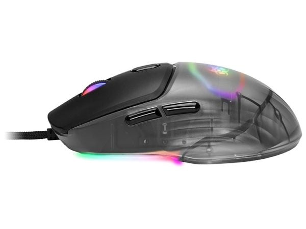 Tracer GameZone NEON - Mus - ergonomisk - RGB - høyrehendt - optisk - 7 knapper - kablet - USB