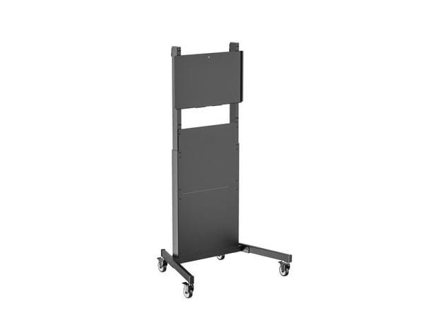 VivoLink - Vogn - for flatpanel - with 4" casters - låsbar - stål - svart - skjermstørrelse: inntil 75" - plassering på gulv