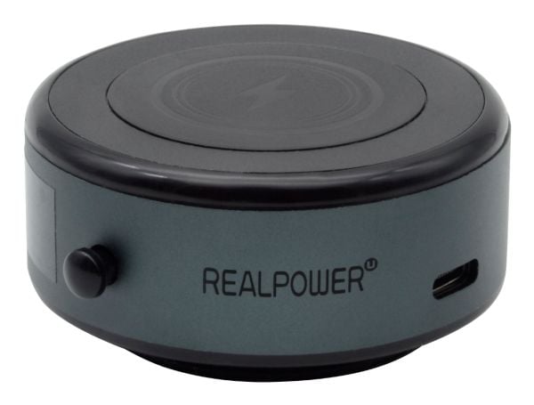 RealPower ChargeAir MAG Car, Mobiltelefon/smarttelefon, Passiv holder, Bil, Sort