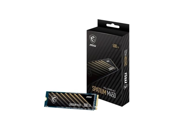 MSI SPATIUM - SSD - 500 GB - intern - M.2 2280