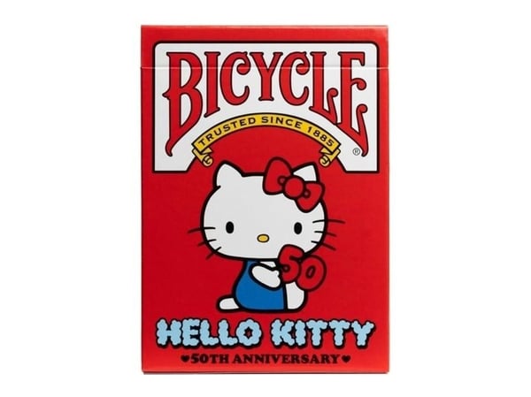 Hello Kitty 50 år cykelkort