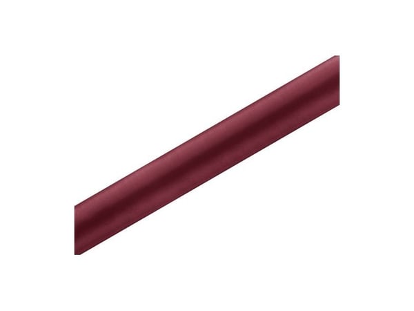 Vinröd satinrulle 0,36 x 9 m