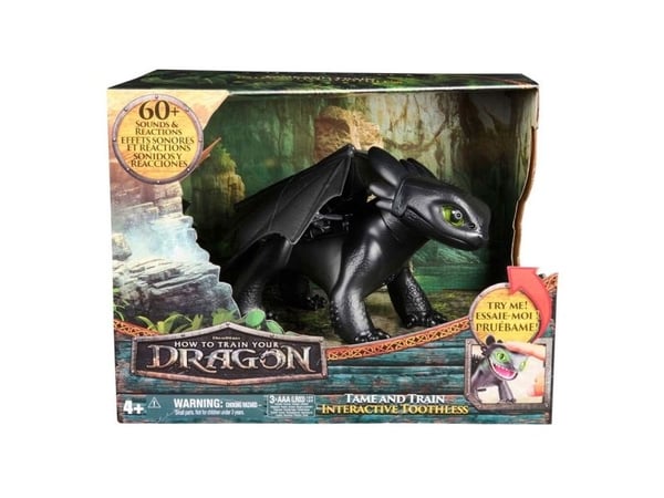 Dragons Movie Tame & Train Interactive Toothless