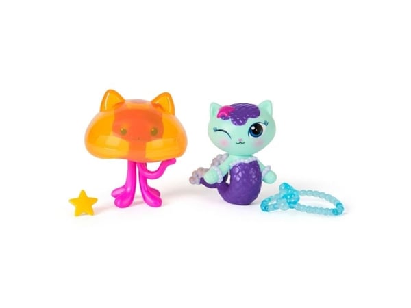 Gabby's Movie 2Pack Figure-Mercat & Cat Jelly Fish