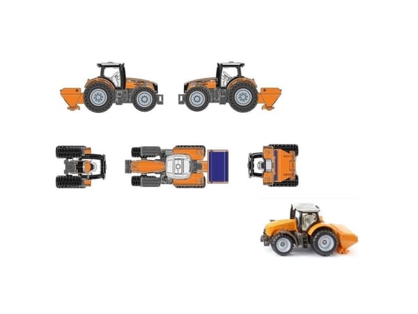 Siku Massey Ferguson med saltstensspridare
