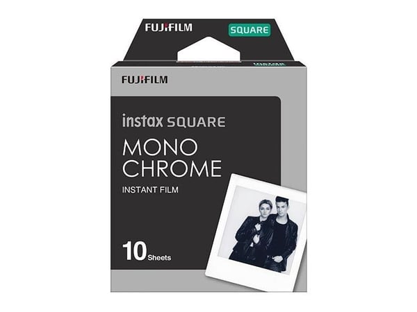 INSTAX Square Film. 10 billeder. Monokrom