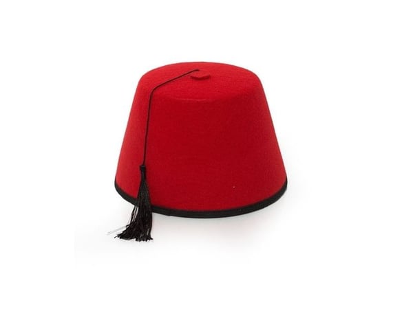 Röd Fez-hatt