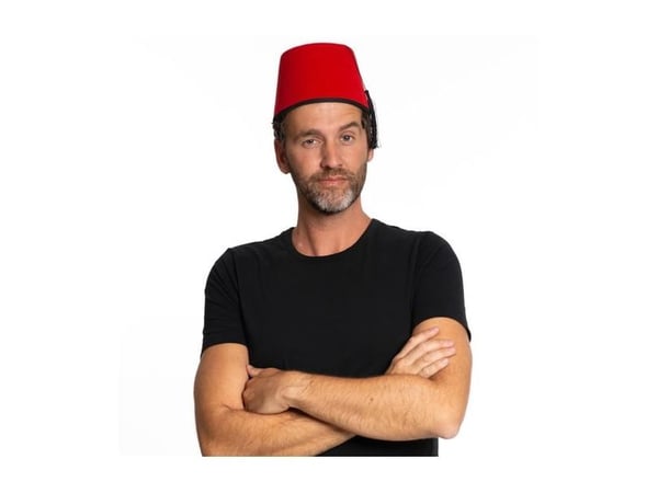 Röd Fez-hatt