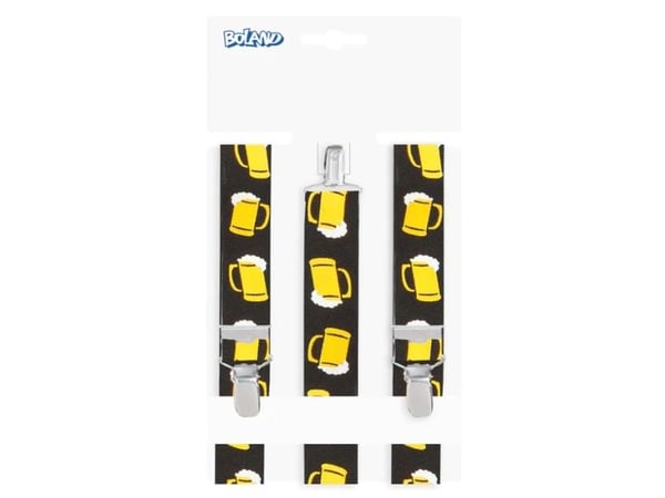Boland 00652, Fancy kjole seler, Voksen, Alle kjønn, Strykejern, Polyester, Polyurethan, Elastan, Sort, Hvit, Gult, 125 g